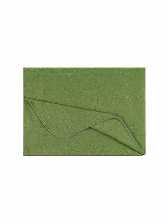STEINER 1888 | Couverture en laine "Sophia" 145x190cm (Rubis) | grün